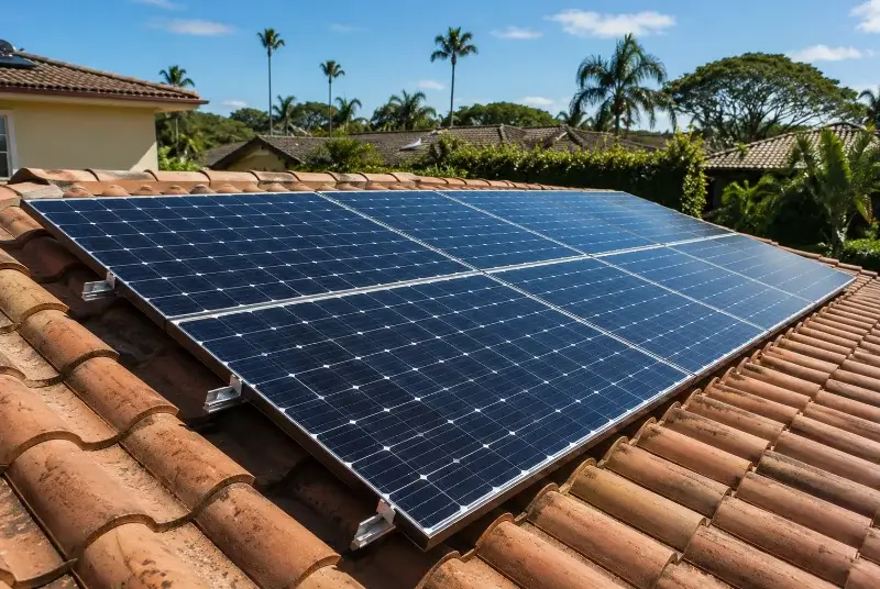 Installation de panneaux solaires à Verrières-en-Anjou