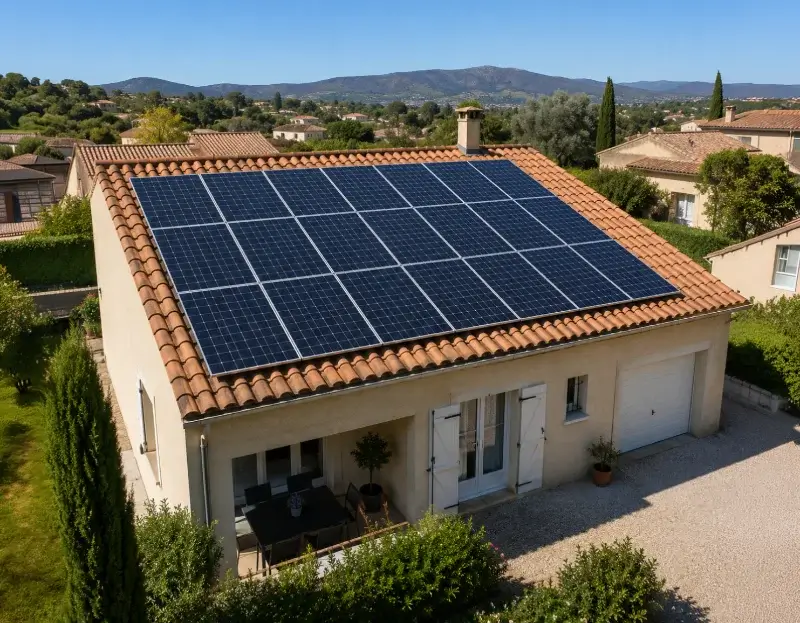 Prime à l'autoconsommation panneaux solaires Verrières-en-Anjou — aide financière de l'État
